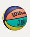WILSON NBA DRV ALTERNATING OUTDOOR BASKETBALL 5 - GREEN / ORANGE / TEAL / PINK - Like New