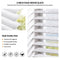 LazBlinds 2-inch Cordless Faux Wood Blinds with Royal Valance - White - Like New
