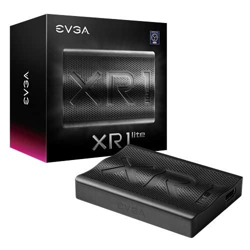 EVGA XR1 LITE CAPTURE CARD, 141-U1-CB20-LR - BLACK - Like New