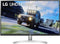 LG Monitor 32" UHD AMD FreeSync Built-in Speakers 32UN500-W - Silver/White Like New