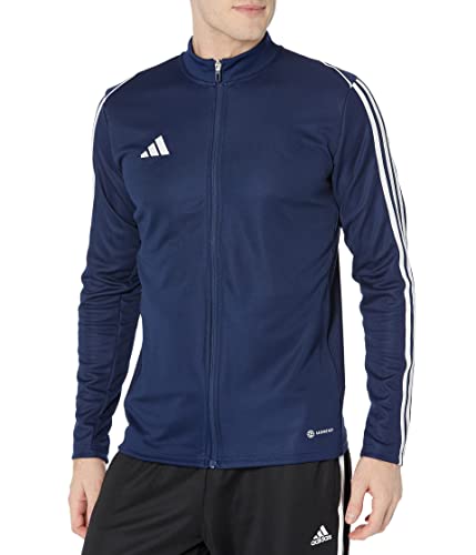 ADIDAS TIRO23 LEAGUE TRAINING MENS JACKET - SIZE: MEN 2XT3 - TEAM NAVY BLUE - Like New