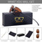 VIYSIOO WOMEN MEN SUNGLASSES TRENDY SQUARE RETRO MIRRORED BROWN/BLACK - BLACK - Like New