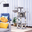 Hey-brother Cat Tree for Indoor Cats Light Gray MPJ016W - Brand New