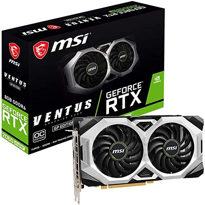MSI GEFORCE RTX 2060 SUPER VENTUS 8GB - RTX 2060 Super Ventus GP OC - Brand New