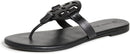 90582 Tory Burch Women's Miller Sandals Perfect Black Size 8 Like New