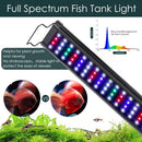 AQQA Aquarium Light, 12"-54" adjustable colors and brightness (23W, 24"-32") - Like New