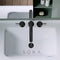 SOKA 8-16" WIDESPREAD BATHROOM FAUCET 2 HANDLES MATTE BLACK SK1B002PA - Like New