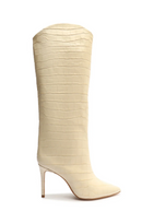MARYANA BOOT BY SCHUTZ - SIZE: WOMEN 6 - EGGSHELL - Like New