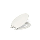 KOHLER Stonewood Quiet-Close Elongated Toilet Seat, K-20466-96 - Biscuit - Brand New