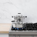CUISINART HERITAGE™ STAINLESS COLLECTION 11 PIECE SET - STAINLESS STEEL - Like New