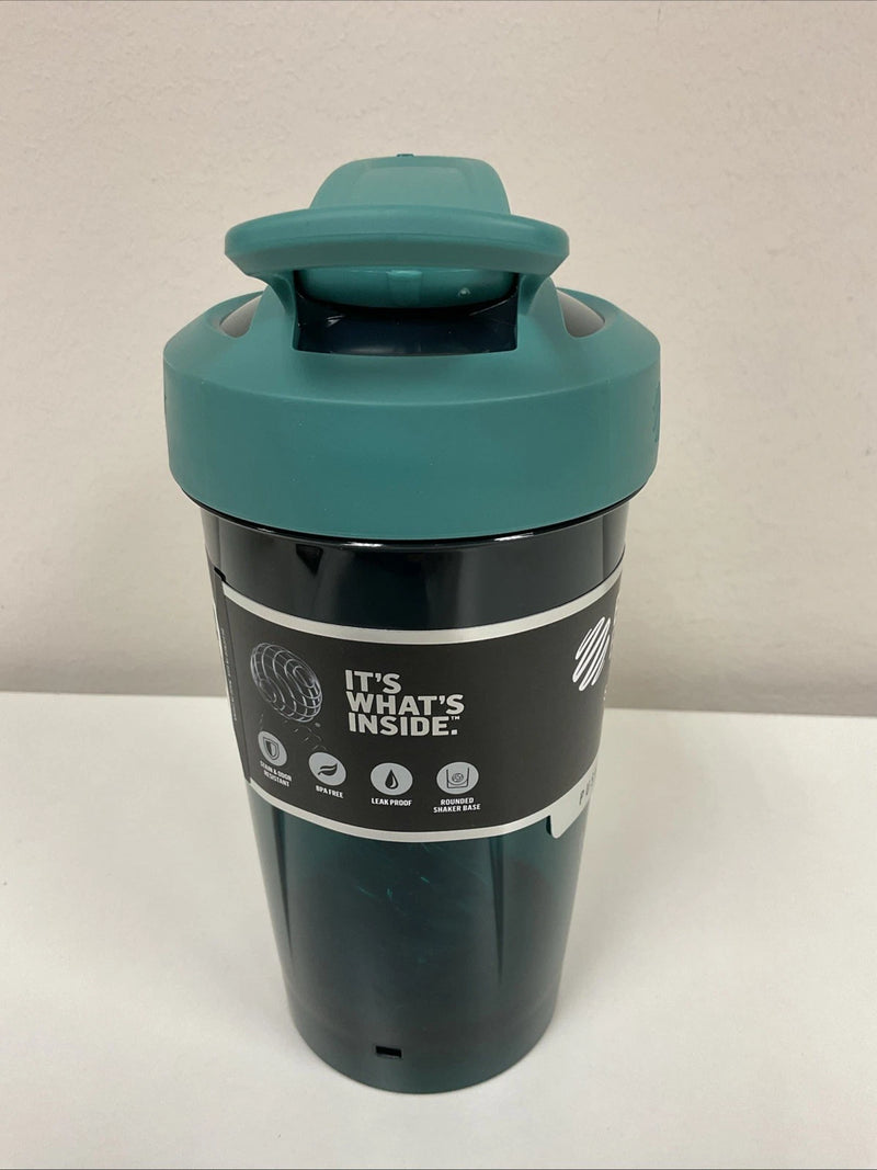‎BLENDERBOTTLE STRADA TRITAN 24OZ, PUSH BUTTON SLIDE TO LOCK - GREEN - Like New