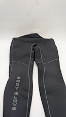 Men's Gold Cell 2/2mm Slant Zip Fullsuit Size: Large - Black - Brand New