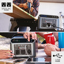 VECTOR VECLIPS4 500 WATT PORTABLE POWER STATION 444 WH LI-ON - BLACK - Like New