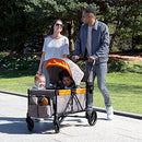DELTA CHILDREN JEEP SPORT ALL-TERRAIN STROLLER WAGON - CH25272 - GREY/ORANGE - Like New