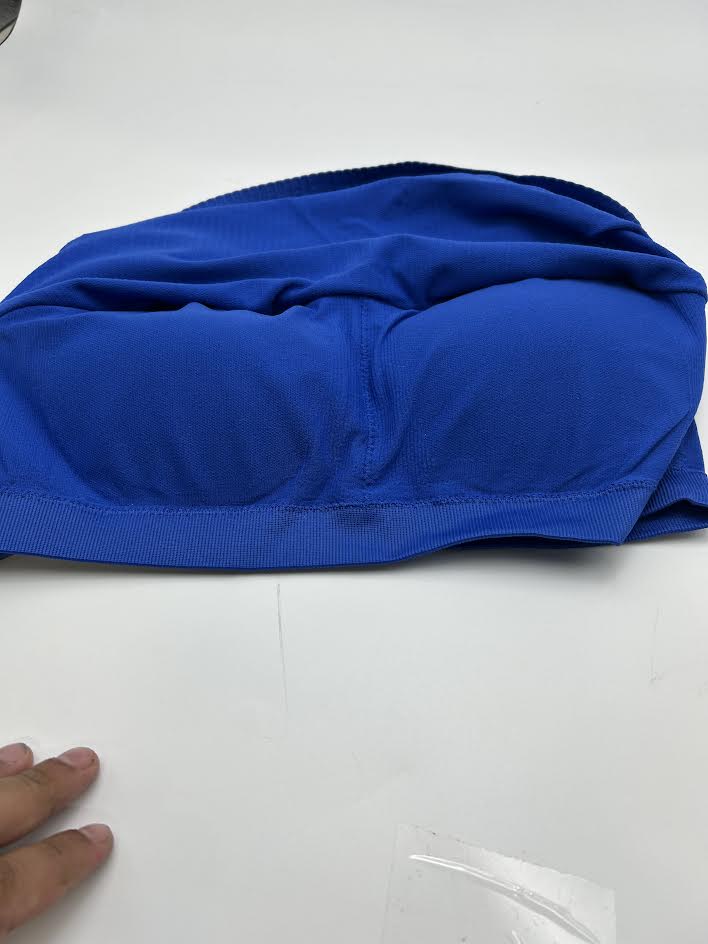 ATTRACO RIBBED RACERBACK TANK TOP - SIZE: XL - BLUE - Brand New