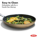 OXO Enhanced 10” Nonstick Frying Pan Skillet Ceramic PFAS SS CC010458-001 - Brand New