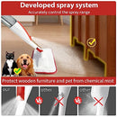 PANDA GRIP MOPS FOR FLOOR CLEANING WET SPRAY MOP 14 OZ REFILLABLE 2 MICROFIBERS - Like New