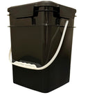House Naturals 4 Gallon Square Food Grade Bucket Pail 3 Pack - Black - Brand New