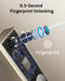EUFY Smart Lock Touch Control Wi-Fi Bridge Fingerprint Door Lock T8510044 Nickel - Brand New