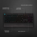 Logitech G213 Prodigy Gaming Keyboard, LIGHTSYNC RGB Backlit Keys – Black Like New