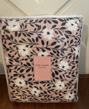 KATE SPADE NEW YORK REVERSIBLE GRAND FLORAL 3PC FULL/QUEEN - PINK/BLUE/WHITE - Like New