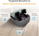 Human Touch Reflex PopUp Foot Massager with Heat 200-REFLEXPOP-005 - Gray - Like New