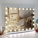 31.5"x 23.6" Vanity Mirror Makeup Mirror with Lights,10X Large LCL-8064-24-WHITE - Like New