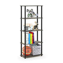 Furinno TURN-N-TUBE Storage Shelves, 5-Tier Professional blanc-rouge - Like New