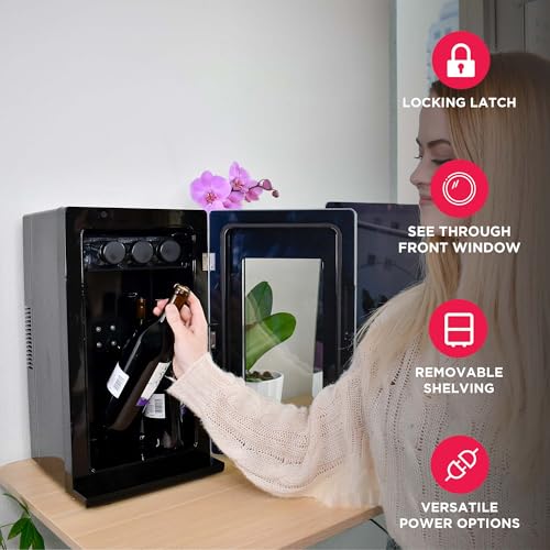 FRIGIDAIRE EFMIS567_AMZ RETRO MINI DRINK FRIDGE - STAINLESS - Brand New