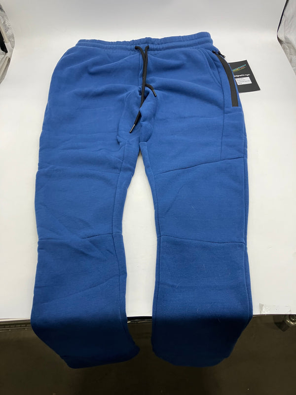 LOGAN AND MARTIN SPORT NYC JOGGER SWEATPANTS, MEDIUM, BLUE HEATHER, 211311 - Brand New