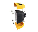 Crowd Control Warehouse CCW Series WMB-220 Wall Mount Retractable 15 Foot ABS - Like New