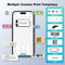 SKRFORM Label Maker Machine with Tape, Bluetooth Label Printer, D11-PRO - Black - Like New