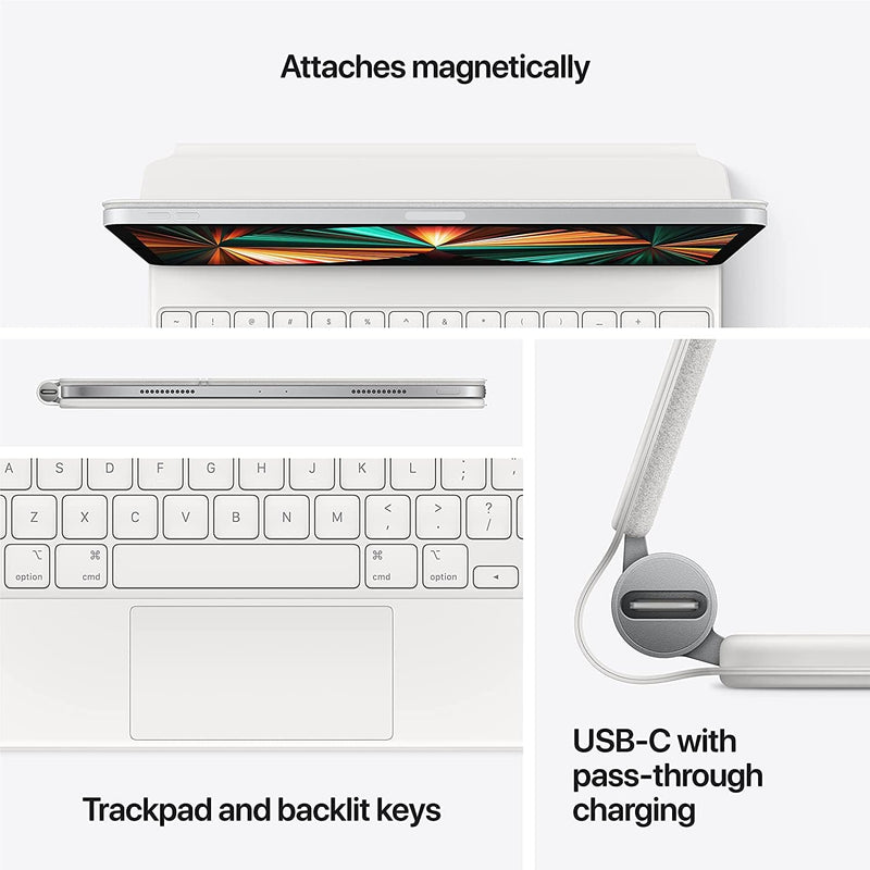 Apple USB-C Magic Keyboard11-inch iPad Pro 3rd Gen iPad Air 4th Gen MJQJ3LL/A Like New