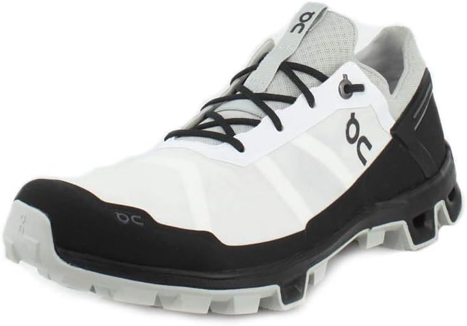 34.99849 ON RUNNING Cloudventure Peak MEN WHITE/BLACK SIZE 10 Like New