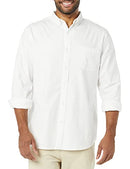 AMAZON ESSENTIALS MEN'S SLIM-FIT LONG-SLEEVE STRETCH OXFORD CLOTH SHIRT - M - Brand New