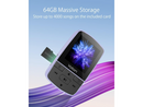 YOTON MP3 Player with Bluetooth 5.2, 64GB Storage Included, Mini Size, HiFi