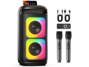 JYX Party Speaker, Portable Karaoke Machine, Dual Sub, Wireless Outdoor Speakers