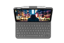 LOGITECH SLIM FOLIO 10.9 APPLE IPAD 10TH GEN CARRYING CASE OXFORD GRAY 920011368 - Like New