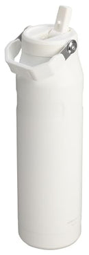 Stanley IceFlow Flip Straw 2.0 Water Bottle 36 OZ Built-In Straw 36oz - Frost - Like New