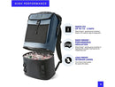 TITAN BY ARCTIC ZONE DEEP FREEZE WELDED BACKPACK COOLER - CHARCOAL - Brand New