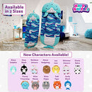 HAPPY NAPPERS PILLOW & SLEEPY SACK- COMFY, COZY, SACK W/ PILLOW- LION (MED) - Like New