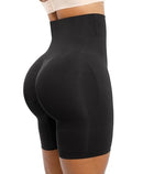 SHAPELLX SHAPEWEAR TUMMY CONTROL SHORT WOMEN XL SXMT240163-BK - BLACK - Brand New