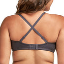 WOMENS UNDERWIRE BRA, LOVE THE LIFT SMOOTHING LACE DEMI BRA, 36C - SMOKE/PEACH - Brand New