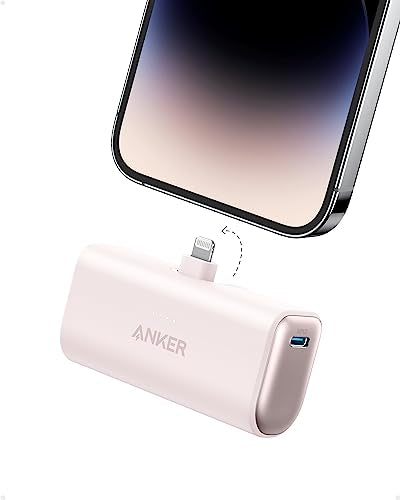 ANKER NANO PORTABLE CHARGER WITH BUILT-IN LIGHTNING 5,000MAH - Scratch & Dent