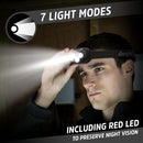 ENERGIZER LED HEADLAMP PRO 2-PACK, IPX4 WATER RESISTANT, 260 LUMENS - BLACK - Like New