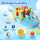 JOINATRE INFLATABLE BOUNCE HOUSE WATER PARK SLIDE FOR KIDS AGES 8-12 - BLUE - Like New