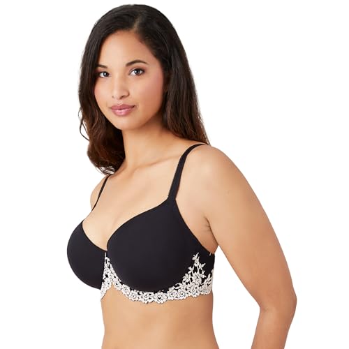 WACOAL WOMEN'S EMBRACE LACE CONTOUR BRA 36C - BLACK - Brand New