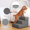Sted Dog Stairs - High Density Foam Steps for Small Dogs & Cats, Non-Slip - Like New