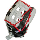 MIKEN PLAYERS SERIES SLOWPITCH SOFTBALL GLOVES SIZE 15 LEFT HANDED - BLACK WHITE - Brand New