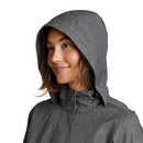 7343-0123 EDDIE BAUER WOMENS GIRL ON THE GO TRENCH DARK CHARCOAL SIZE M - Brand New